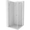 Mexen Roma Duo Duschkabine Schwenkbar 120 x 120 cm, transparent, chrom - 854-120-120-02-00