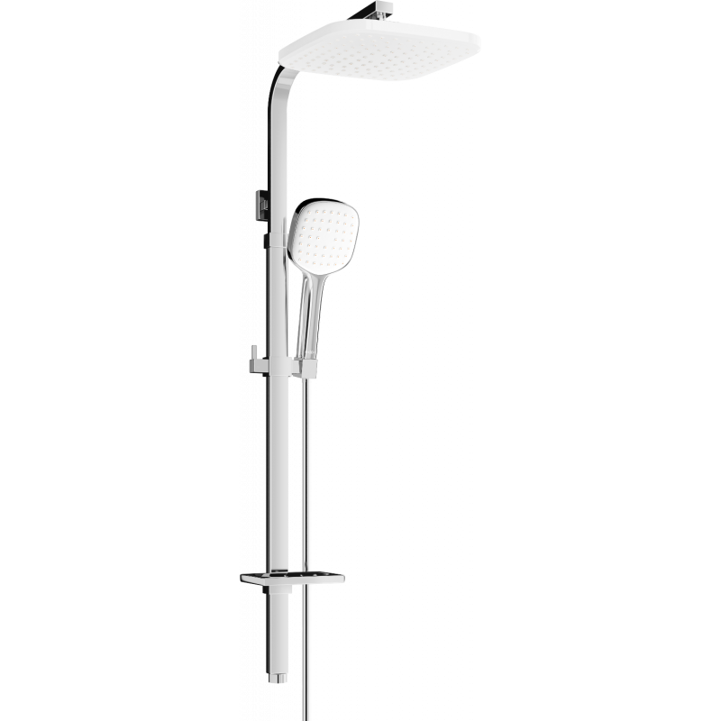 Mexen Q33 Duschsäule, Chrom/Weiß - 798333395-02