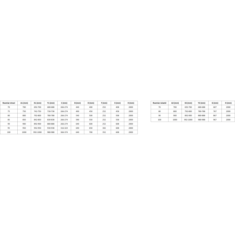 Mexen Lunar L Duschkabine schwenkbar links 90 x 90 cm, transparent, gebürstetes Gun Gray - 834L-090-090-66-00-L