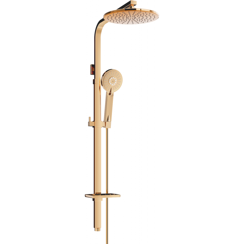 Mexen Q40 Duschsäule, Roségold - 798404095-60