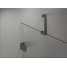 Mexen Lunar Duo Duschkabine Pendeltür links 120 x 110 cm, transparent, Gun Metal - 834-120L-110P-95-00