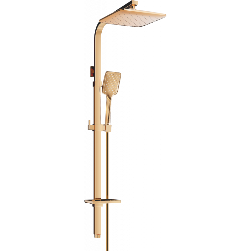 Mexen Q62 Duschsäule, Roségold - 798626295-60
