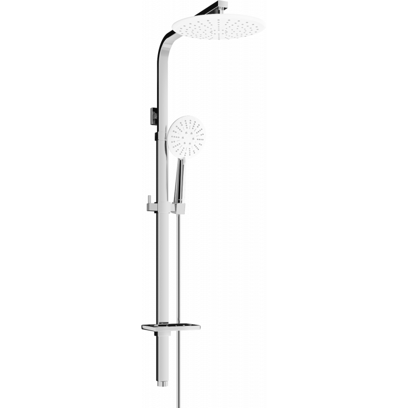 Mexen Q67 Duschsäule, Chrom/Weiß - 798676795-00