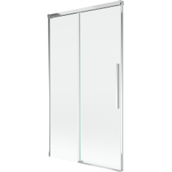 Mexen Rox Duschwand 2-flügelig verschiebbar 100 x 150 cm, transparent, Chrom - 8C9-100-001-01-00