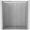 Mexen Rox Duo Schiebetür-Duschkabine 170 cm, transparent, Chrom - 8C2-170-002-01-00