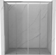 Mexen Rox Duo Schiebetür-Duschkabine 170 cm, transparent, Chrom - 8C2-170-002-01-00