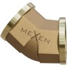 Mexen BRASS Winkel 45° Messing 1/2 AG x 1/2 AG - W97424-1212