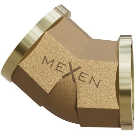 Mexen BRASS 45° Messingbogen 1 IG x 1 IG - W97424-1010