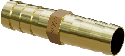 Mexen BRASS Verbinder Doppelstück für Messingschlauch 12 x 12 mm - W97430-1212
