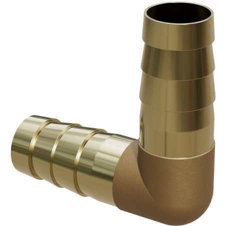 Mexen BRASS-Bögen Messing-Schlauchverbinder 10 x 10 mm - W97431-1010