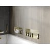 Mexen X-Wall-NR Nischenregal ohne Blende 45 x 20 cm, gebürstet gold - 1951452010