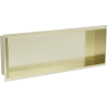 Mexen X-Wall-NR Nischenregal ohne Flansch 60 x 20 cm, gebürstet Gold - 1951602010
