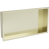 Mexen X-Wall-R Nischenregal mit Rahmen 60 x 30 cm, gebürstetes Gold - 1950603010