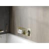 Mexen X-Wall-NR Nischenregal ohne Flansch 60 x 20 cm, gebürstet Gold - 1951602010