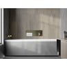 Mexen X-Wall-NR Nischenregal ohne Flansch 60 x 20 cm, gebürstet Gold - 1951602010