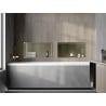 Mexen X-Wall-R Nischenregal mit Rahmen 60 x 30 cm, gebürstetes Gold - 1950603010