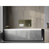 Mexen X-Wall-R Nischenregal mit Rand und Regal 60 x 30 cm, gebürstetes Gold - 1950603010S