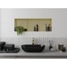 Mexen X-Wall-NR Nischenregal ohne Flansch mit Regal 90 x 30 cm, gebürstetes Gold - 1951903010S