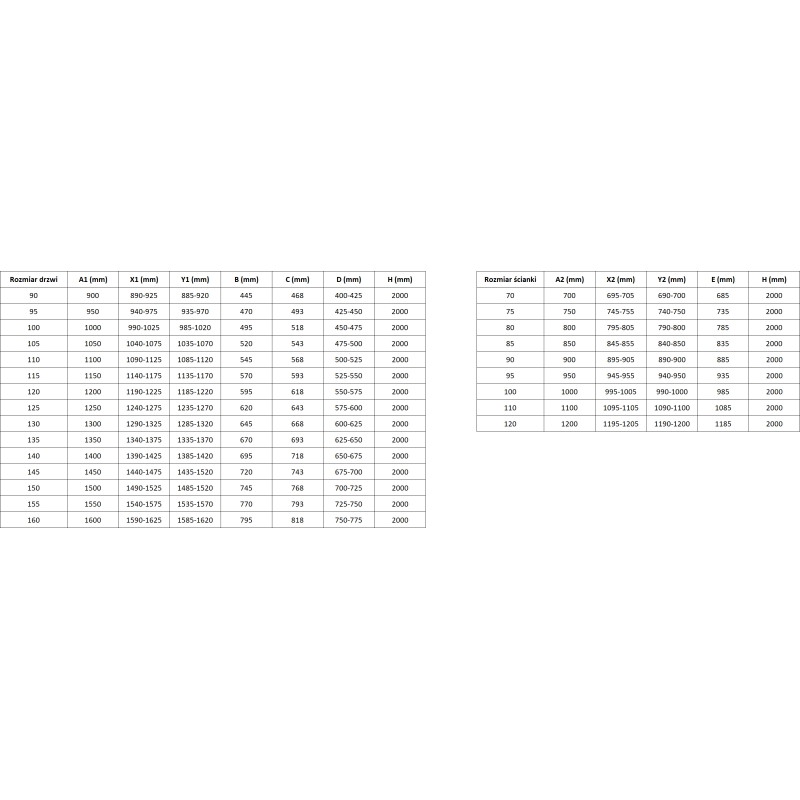 Mexen Rox Schiebeduschkabine 110 x 85 cm, transparent, gun gray gebürstet - 8C2-110-085-66-00