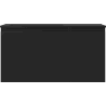 Mexen Orio Badezimmerunterschrank 90 cm mit linksseitigem Otis-Waschbecken, 1S, 1D, schwarz matt - 91A13-09047-3-BBFF71-W18L71