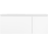 Mexen Orio Badezimmerschrank 120 cm mit Waschbecken Otis links, 1S, 1T, weiß matt - 91A13-12047-3-BBFF01-W18L01