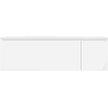 Mexen Orio Badezimmerschrank 160 cm mit Waschtisch Otis links, 1S, 1D, weiß matt - 91A13-16047-3-BBFF01-W18L01