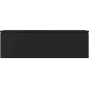 Mexen Orio Badezimmermöbel 160 cm mit Waschbecken Otis links, 1S, 1D, schwarz matt - 91A13-16047-3-BBFF71-W18L71