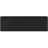 Mexen Orio Badezimmerschrank 160 cm mit Waschtisch Otis rechts, 1S, 1D, schwarz matt - 91A13-16047-3-BBFF71-W18P71
