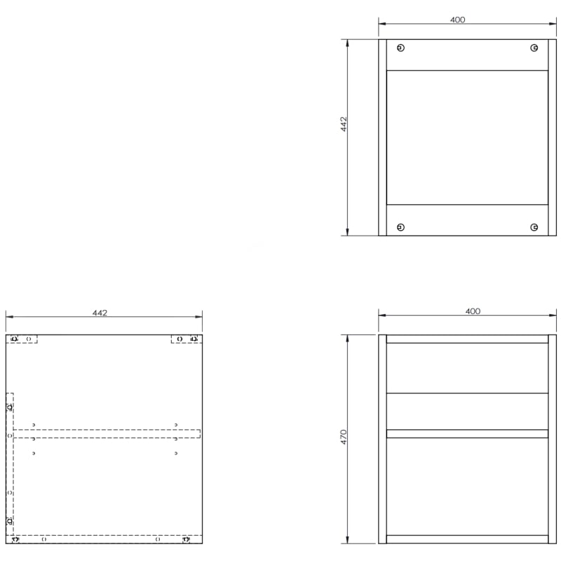 Mexen Rivel Badezimmerschrank 160 cm mit Waschbecken Otis links, 1S, 1D, geriffelt, schwarz matt - 91A23-16047-3-BBFF71-W18L71