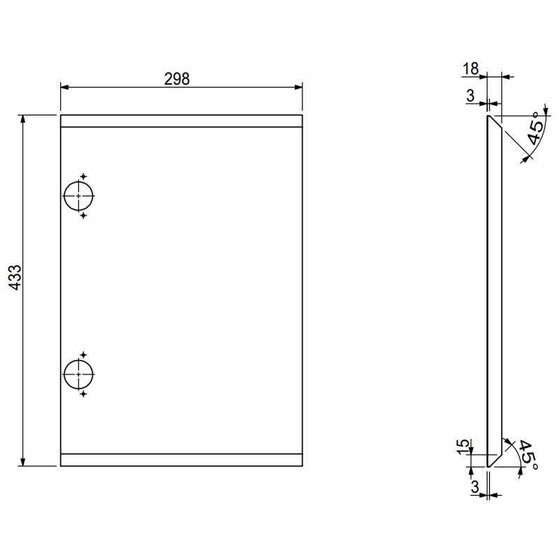 Mexen Orio Badezimmerunterschrank 90 cm mit Waschtisch Vela links, 1S, 1T, grau matt/weiß matt - 91A13-09047-3-BBFF62-W23L01