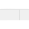 Mexen Orio 120 cm Badezimmerschrank mit linkem Waschbecken Vela, 1S, 1D, weiß matt - 91A13-12047-3-BBFF01-W23L01