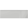 Mexen Orio Badezimmer-Unterschrank 160 cm mit Waschbecken Vela links, 1S, 1D, grau matt/weiß matt - 91A13-16047-3-BBFF62-W23L01