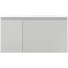 Mexen Orio 90 cm Badezimmerunterschrank mit Waschbecken Vela rechts, 1S, 1D, grau matt/weiß matt - 91A13-09047-3-BBFF62-W23P01