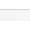 Mexen Orio Badezimmerschrank 120 cm mit Waschbecken Vela rechts, 1S, 1D, weiß matt - 91A13-12047-3-BBFF01-W23P01