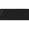 Mexen Orio Badezimmerunterschrank 120 cm mit Waschbecken Vela rechts, 1S, 1D, schwarz matt - 91A13-12047-3-BBFF71-W23P71