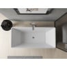 Mexen Malaga freistehende Badewanne 170 x 80 cm, weiß - 51421708000