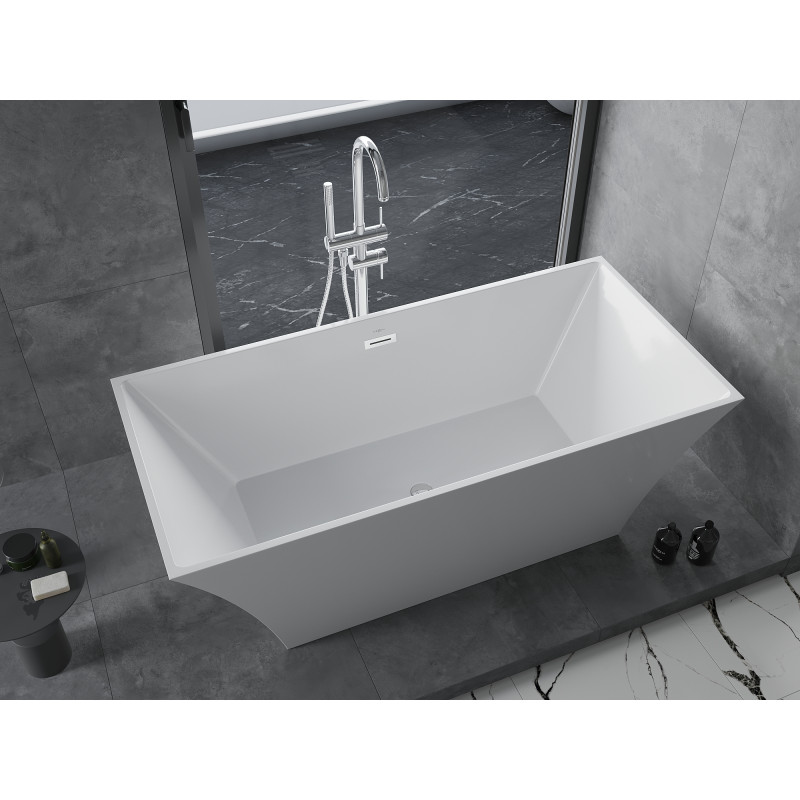 Mexen Ibiza freistehende Badewanne 170 x 80 cm, weiß - 57021708000