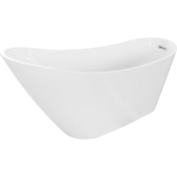 Mexen Oviedo freistehende Badewanne 170 x 76 cm, Weiß - 51561707600