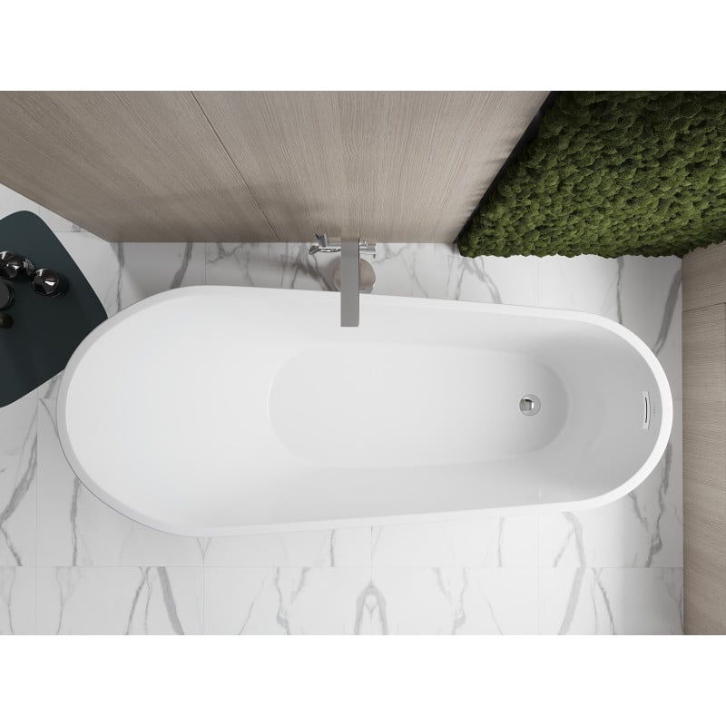 Mexen Oviedo freistehende Badewanne 170 x 76 cm, weiß - 51561707600