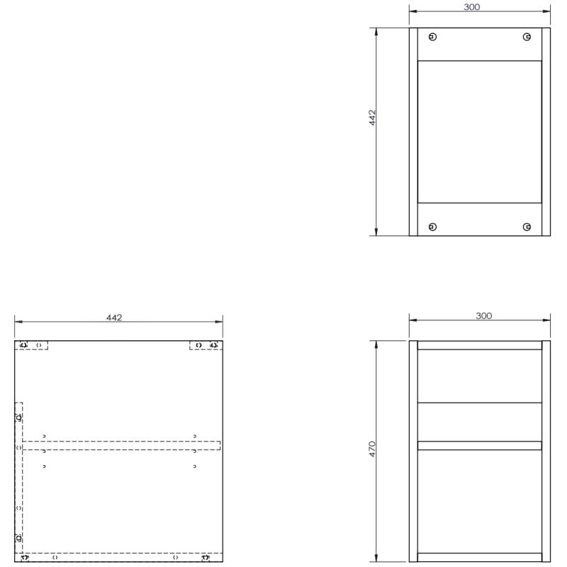 Mexen Orio 90 cm Badezimmerunterschrank mit Otis-Waschbecken rechts, 2S, 1D, grau matt/weiß matt - 91A13-09047-3-BBFFF62-W18P01