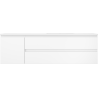 Mexen Orio 160 cm Badezimmerschrank mit Waschbecken Otis rechts, 2S, 1T, weiß matt - 91A13-16047-3-BBFFF01-W18P01