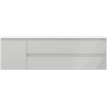 Mexen Orio Badschrank 160 cm mit Waschbecken Otis rechts, 2S, 1D, grau matt/weiß matt - 91A13-16047-3-BBFFF62-W18P01