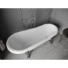 Mexen Retro freistehende Badewanne 170 x 75 cm, weiß, verchromte Füße - 53251707500-00