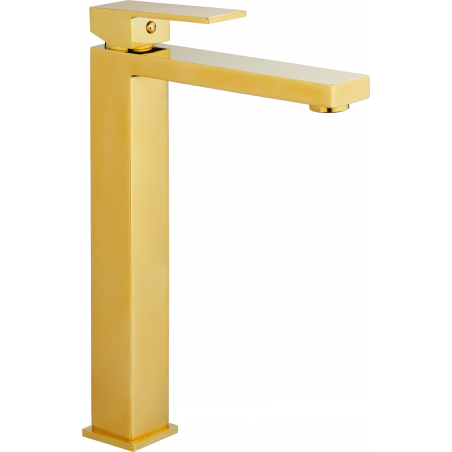 Mexen Uno hoher Waschtischmischer, gold - 71410-50