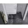 Mexen Apia Schiebetür für Dusche 90 cm, Streifen, Chrom - 845-090-000-01-20