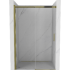 Mexen Omega Schiebetür für die Dusche 100 cm, transparent, gold - 825-100-000-50-00