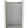 Mexen Omega Schiebetür-Duschwand 110 cm, transparent, gold - 825-110-000-50-00