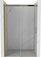 Mexen Omega 120 cm Schiebeduschtür, transparent, gold - 825-120-000-50-00