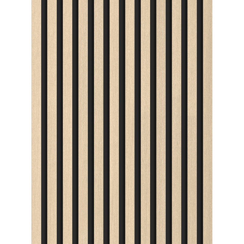 Mexen Lam-B Wandpaneele 275 x 30 cm, HDF-Platte 4 mm, technisches Furnier, Sand-Eiche - S100-275307-3015-001