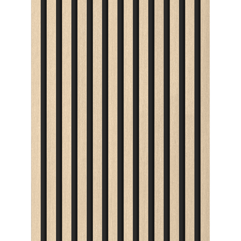 Mexen Lam-B Wandpaneele 275 x 30 cm, HDF Platte 4 mm, technisches Furnier, Sandiger Eiche - S100-275307-3015-001